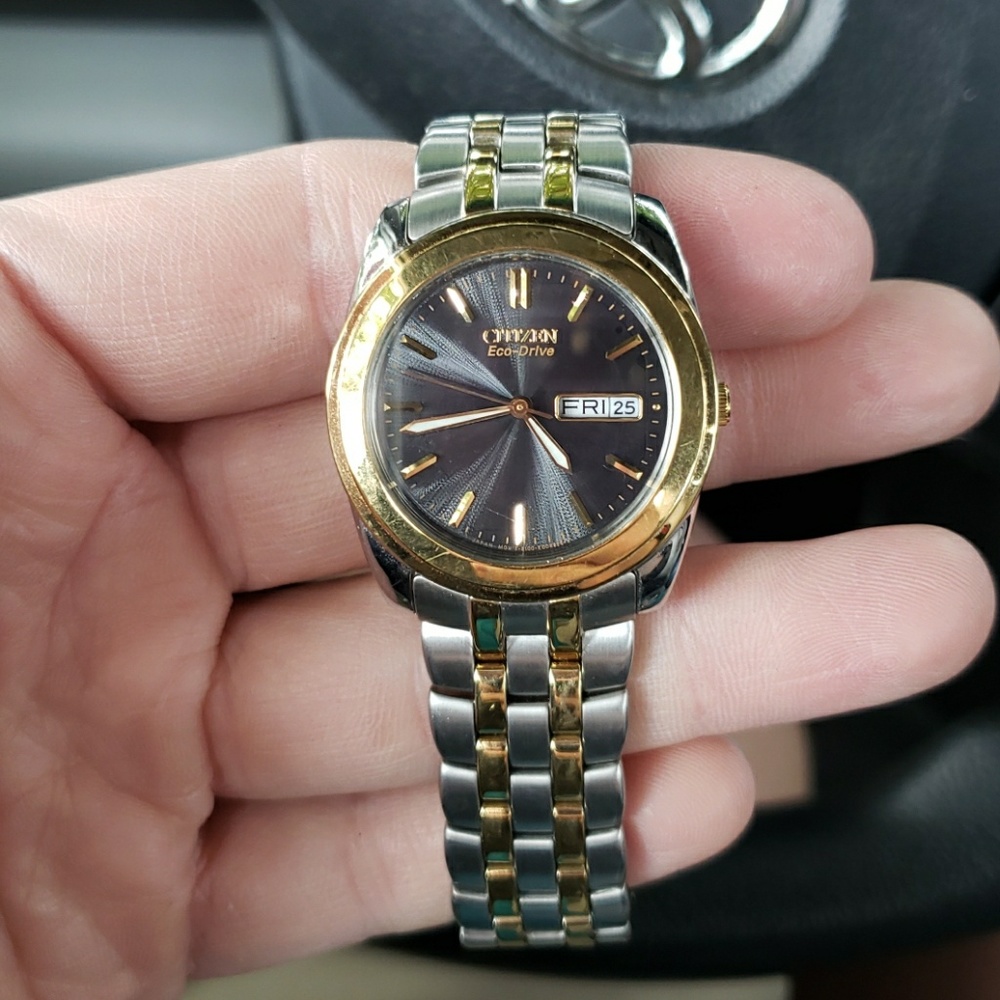 Men's Citizen eco-drive watch
